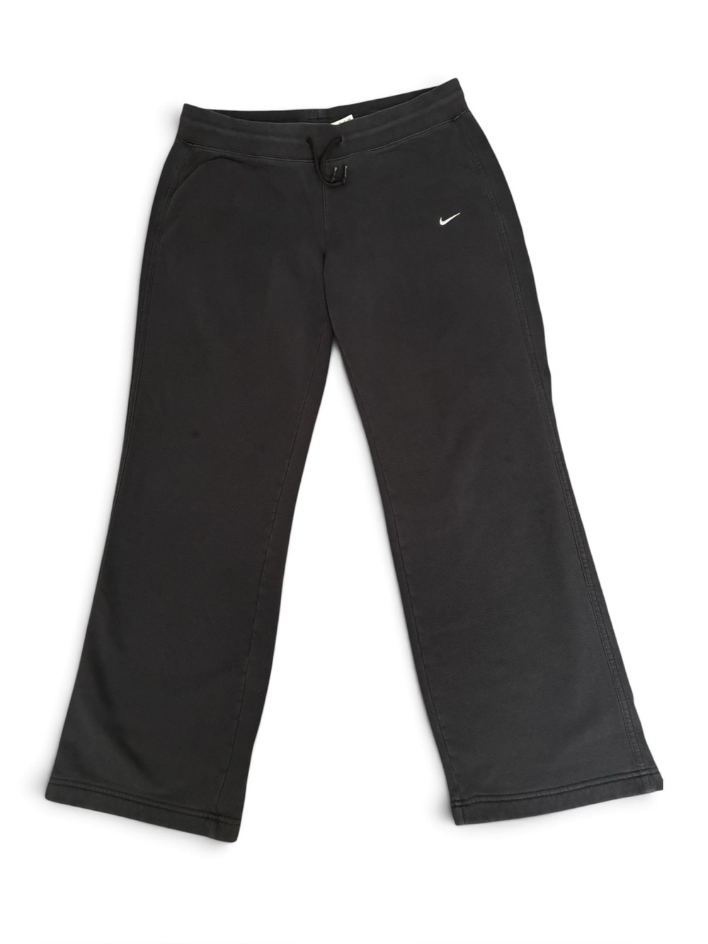 Nike Women’s Black Fleece Wide Leg Sweatpants Size M